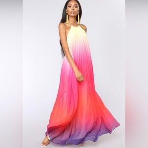 Gorgeous Ombré Maxi Dress
